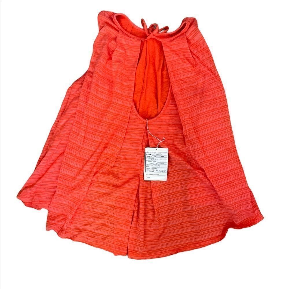 FREE PEOPLE Turn It Up Striped High-Low Tank Top XS - Picture 4 of 7